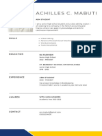 SHS Resume For Work Immersion PDF