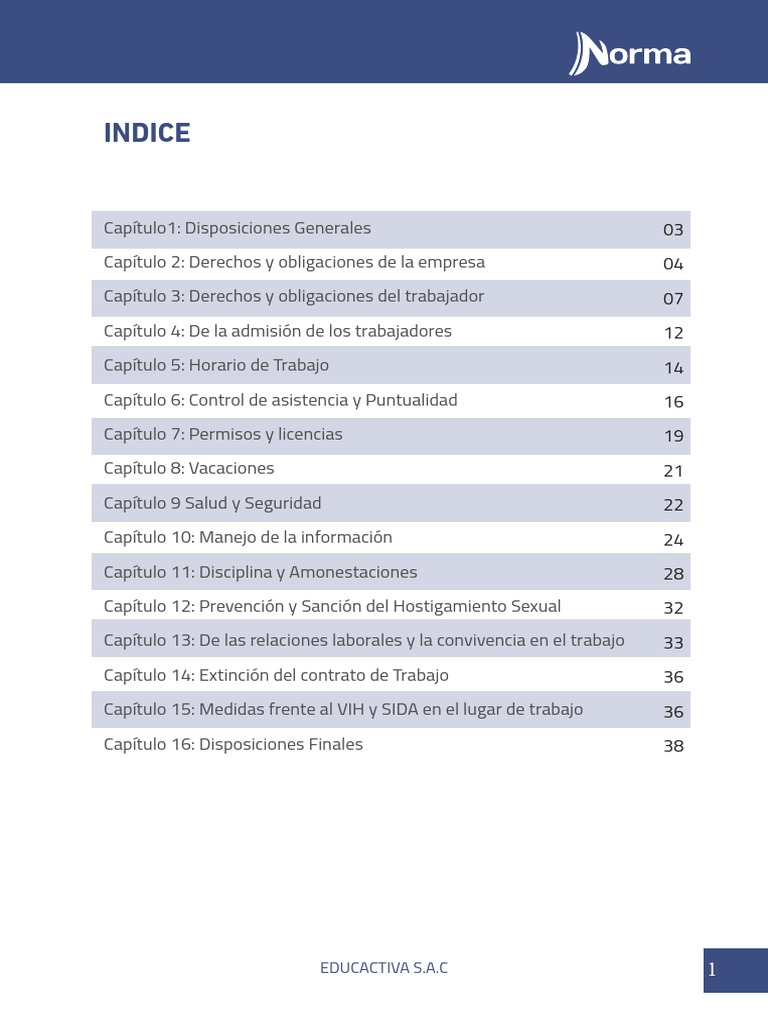 1 Reglamento Interno de Trabajo PDF | PDF | Derecho laboral | Internet