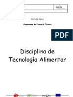 Programa - Disciplina - Tecnologia tar 0