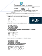 Evaluación Lengua y Literatura Escuela Libertad