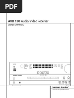 Download Manual Harman Kardon Avr 130 by Herman Geerdink SN64385235 doc pdf