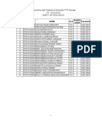 Username Dan Password Simulasi Pra PTS Genap Kelas 7.1 PDF