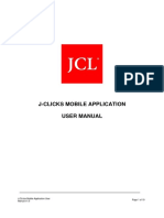 J-CLicks Mobile Application User Manual v1.0