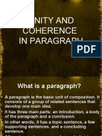 PARAGRAPH UNITY