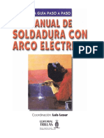 Manual Soldadura Arco PDF