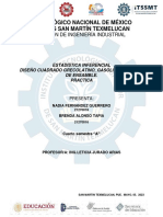 Reporte de Practica - Diseño Cuadrado Grecolatino - Gasolina y Metodo de Ensamble - Nadia Fernandez Guerrero