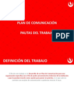 Plan de Comunicación para Organizaciones