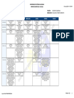 Horario docente Villarreal