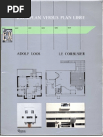 Raumplan Vs Plan Libre: Loos and Corbusier | PDF | Science