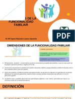 Dimensiones de La Funcionalidad Familiar