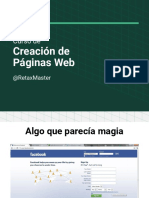 Creacion de Paginas Web Slides - PDF