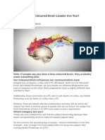 What Coloured Brain Leader Are You? PDF