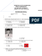 Pemerintah Kota Bandung Optimalkan Soal Ulangan Akhir Semester 1 SD