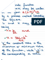 Completing The Square PDF
