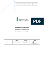 Procedimiento de Trabajo Seguro Minrel