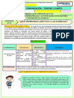 Experiencia de Aprendizaje 03 - Actividad 01 - 3ero y 4to Grado - Comunicacion - 2022 PDF