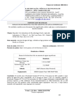 Certificado 3 - Potabilidade Da Água Do IFPE