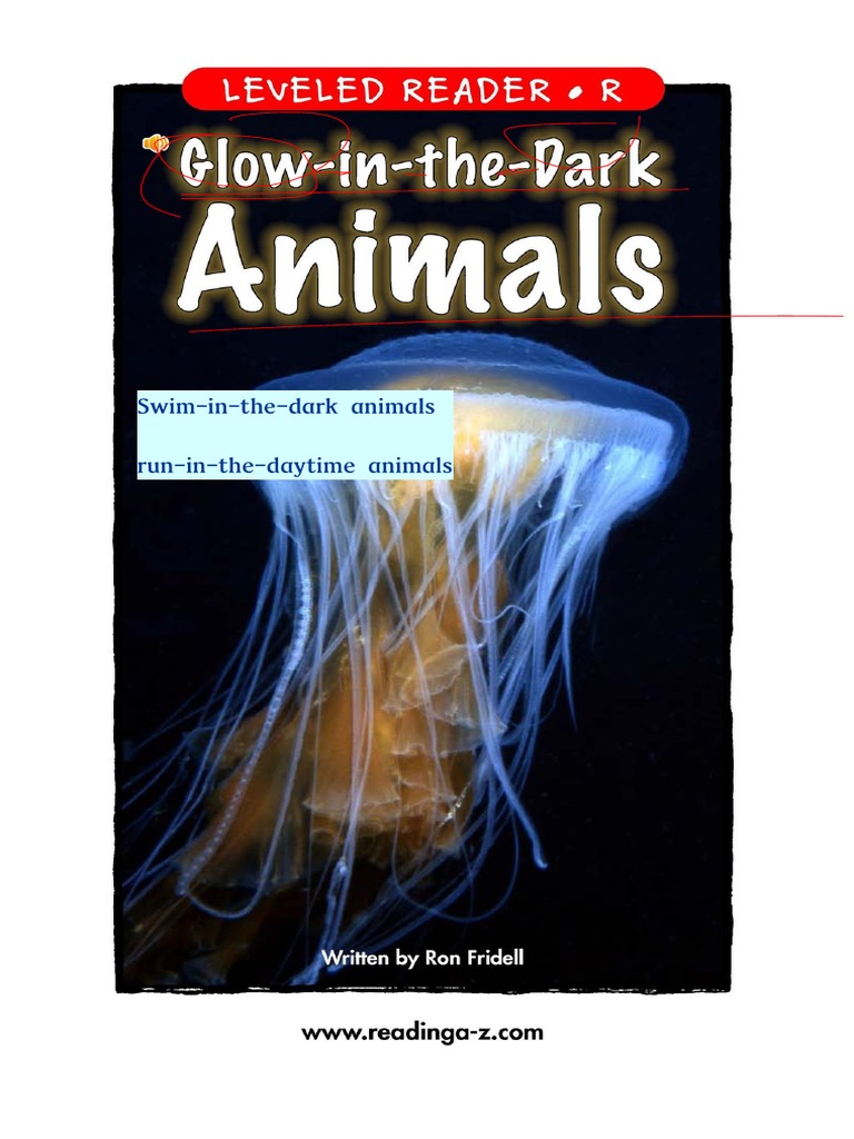 RAZ-Level-R-Glow-in-the-Dark Animals PDF | PDF