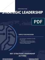 Strategic Leadership Rodgie Flores