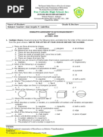 Math Enhancement 7 2ND Quarter Exam