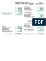 Posicion Financiera Balance General