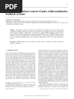 Analysis and Optimal Control of Pulse Width Modulation PDF