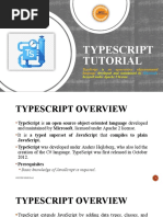 Typescript Tutorial