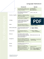Lenguaje Markdown PDF