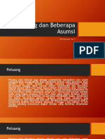 Pertemuan 5 Peluang Dan Beberapa Asumsi PDF