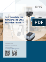 EFIX How to update the firmware and GNSS Board for receiver