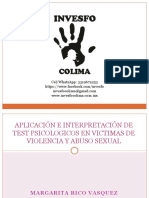 Aplicación e Interpretación de Test Psicologicos en Victimas 29-08-15
