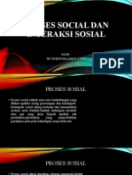 Proses dan interaksi sosial