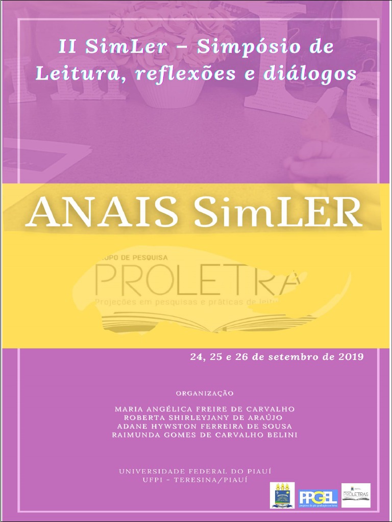 Anais Ii Simler PDF | PDF | Cognição