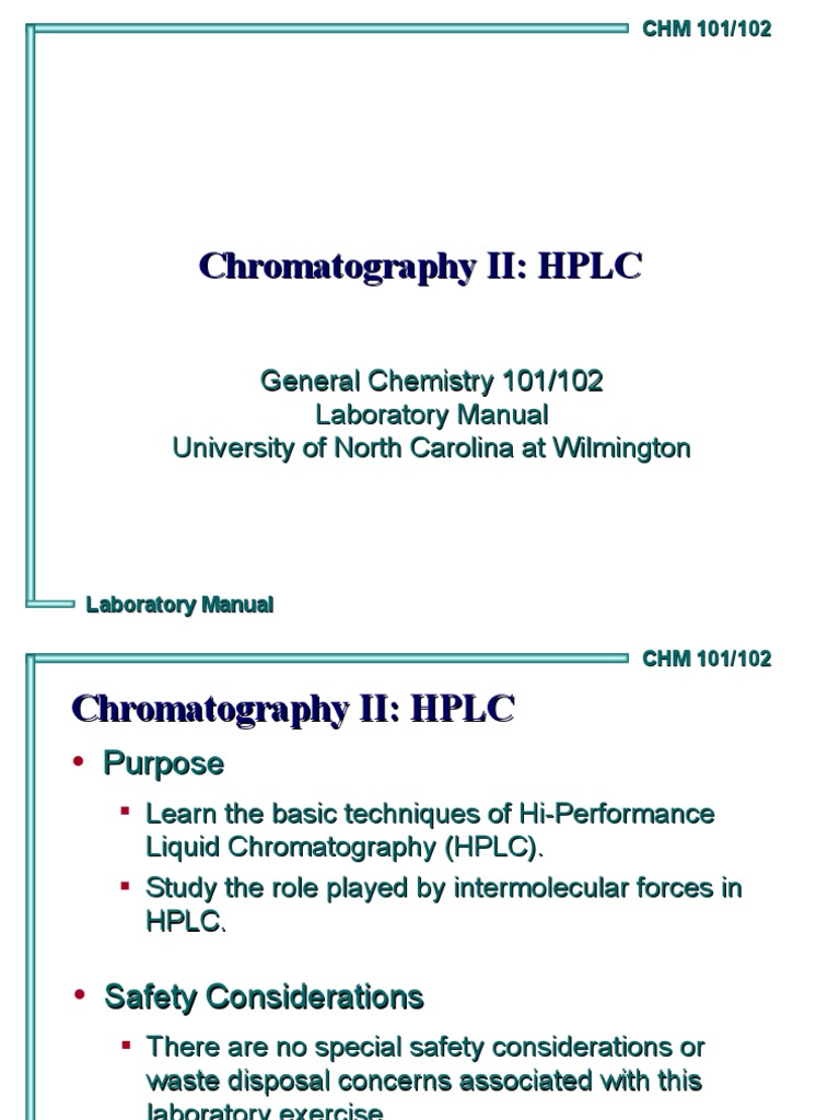 HPLC Techniques in Caffeine Analysis | PDF | High Performance Liquid ...