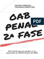 2 Fase Oab Penal - Ebook