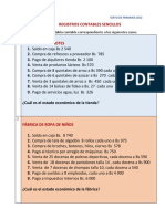 Aactividad #12 Registros Contables Sencillos