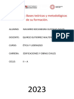 LOS VALORES Bases Teóricas y Metodológicas de Su Formación PDF