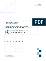 Panduan Persiapn Exam IT Specialist Q1 2023
