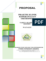 Proposal PKK Orthopedi