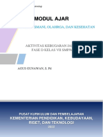 Modul Ajar Pendidikan Jasmani, Olahraga, Dan Kesehatan (PJOK) - Aktivitas Kebugaran Jasmani - Fase D