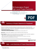 Peoplesoft Direct Bill Project High-Level Design - Final - Sai