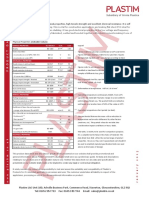 UPVC Technical Data Sheet