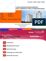 Perencanaan Ulang (Redesign) Simpang Bersinyal Studi Kasus Persimpangan Di Cibinong City Mall Di Kabupaten Bogor