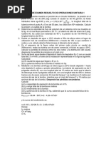 Modelos de Examen Resuelto de Operaciones Unitaria 1 PDF