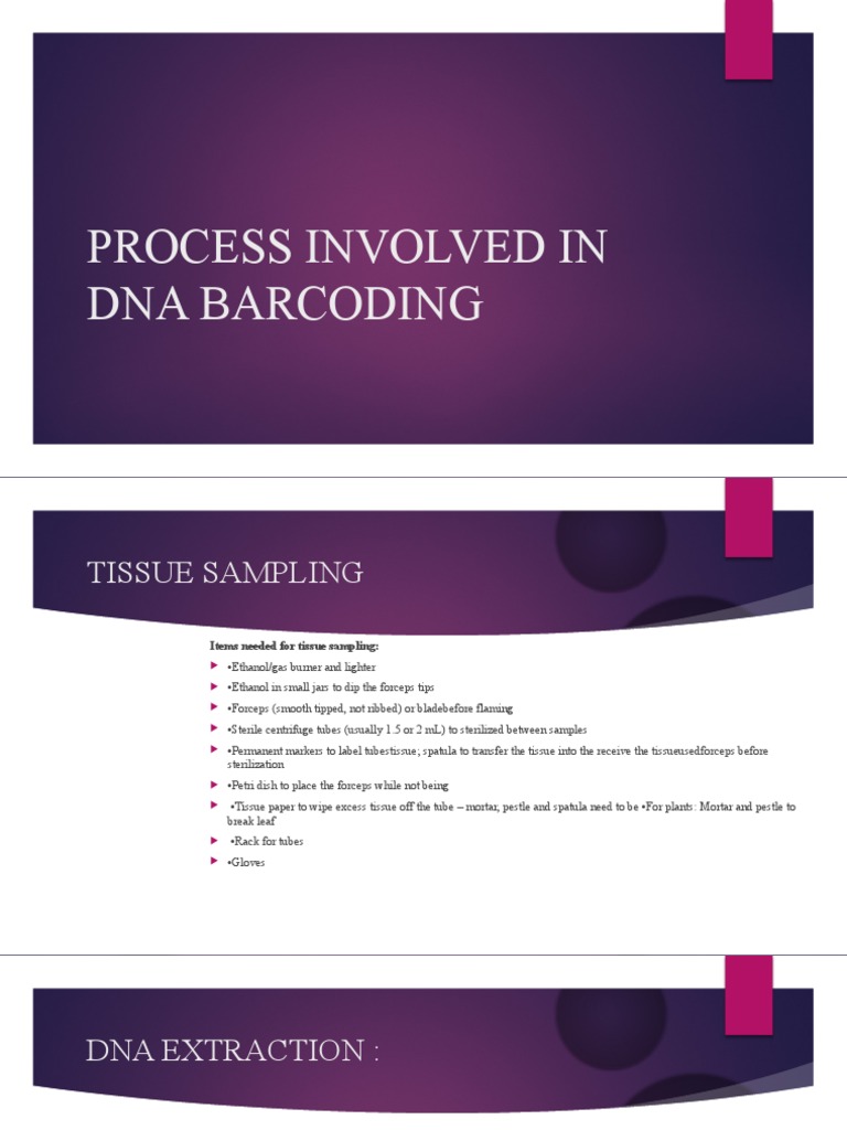 Dna Bar Coding | PDF | Dna Sequencing | Gel Electrophoresis