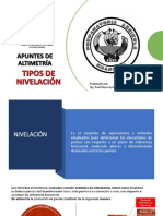 2 Apuntes de Altimetría - Tipos de Nivelación PDF