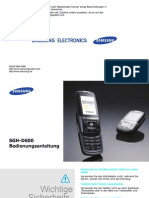 Samsung SGH d600