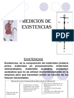 Medicion de Existencias