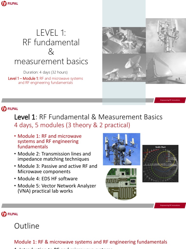 L1M1 RF and Microwave Systems and RF Engineering Fundamentals PDF