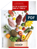 Guia Alimentos Tipoa Tipoe PDF